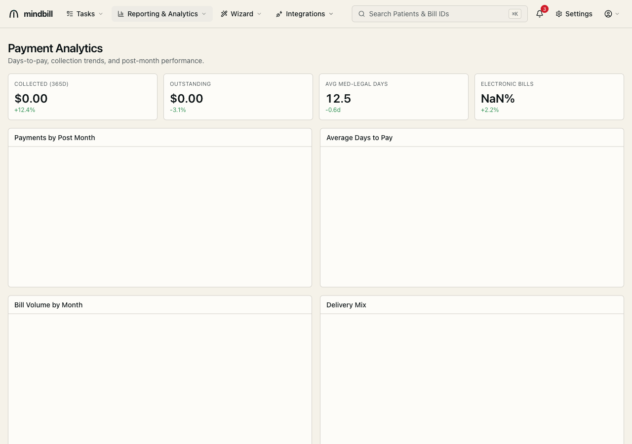 Step 1 — Open Payment Analytics